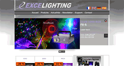 Desktop Screenshot of excelighting.com